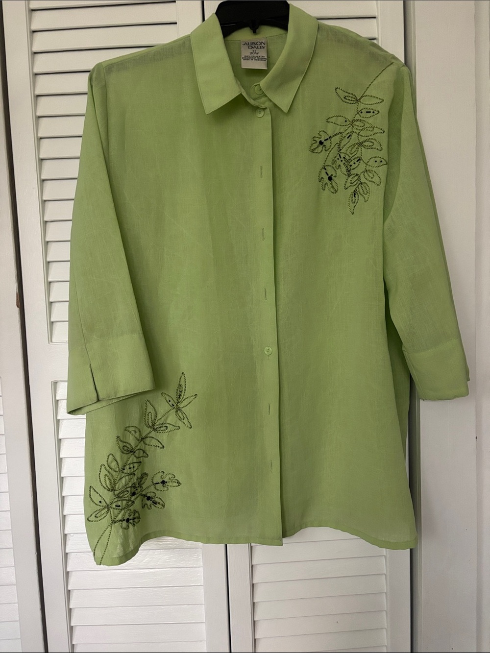 A lighting and colorful over-shirt